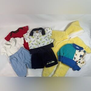 Vintage Baby Boy Clothing Lot (see Photos & Description For Sizes & Details)